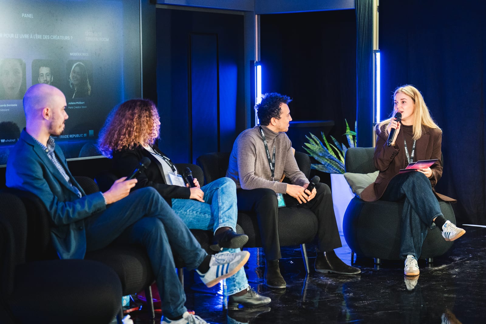 Panel discussion in the Central Room