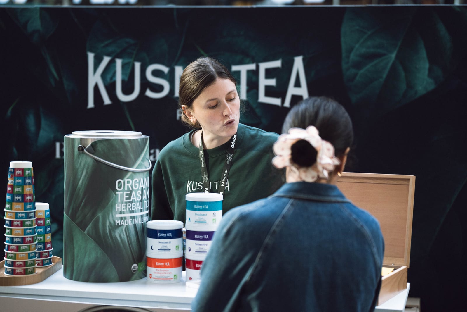 Kusmi Tea booth